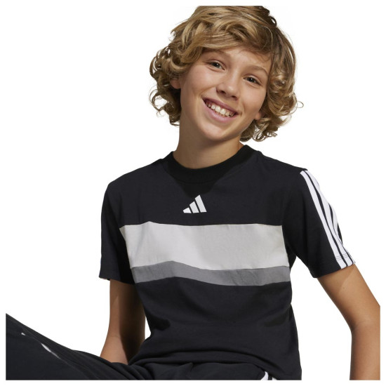 Adidas Παιδική κοντομάνικη μπλούζα 3-S Tee